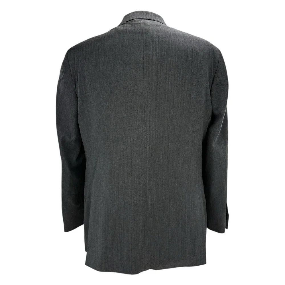 Hawes & Curtis Charcoal Wool Blazer Classic Fit‎ 2-Button Men's 44R Double Vent